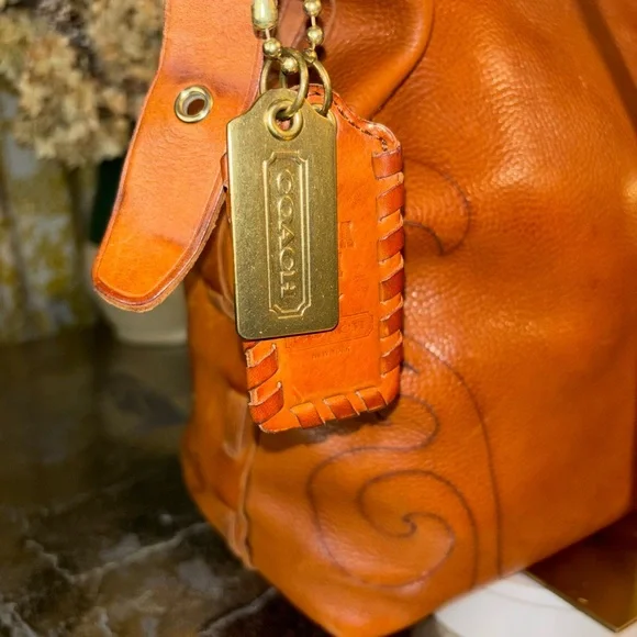 Anna Sui for Coach ULTRA RARE Fleur De Lis Duffle Sac 2012 1/135 Made - Picture 4 of 15